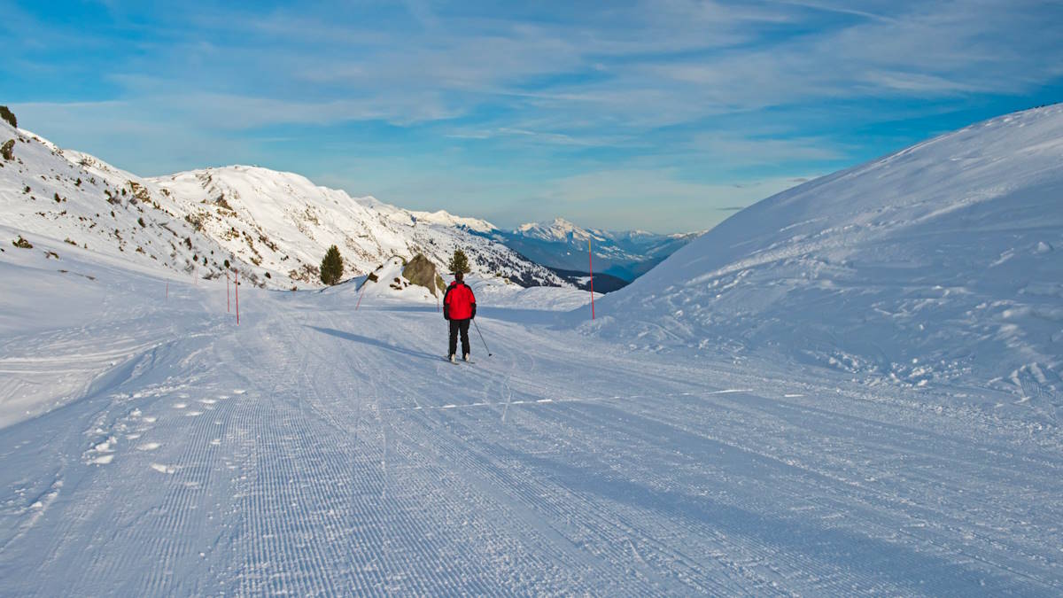 la estacion de esqui mas grande del mundo les trois vallees